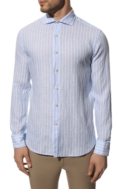 Льняная рубашка ALESSANDRO GHERARDI, арт. BP1L-3S-7T/K050, фото 3