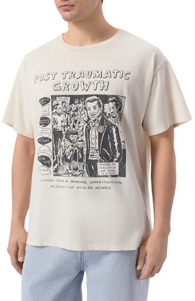 Хлопковая футболка GALLERY DEPT., арт. T0P008/C0TT0N, фото 3