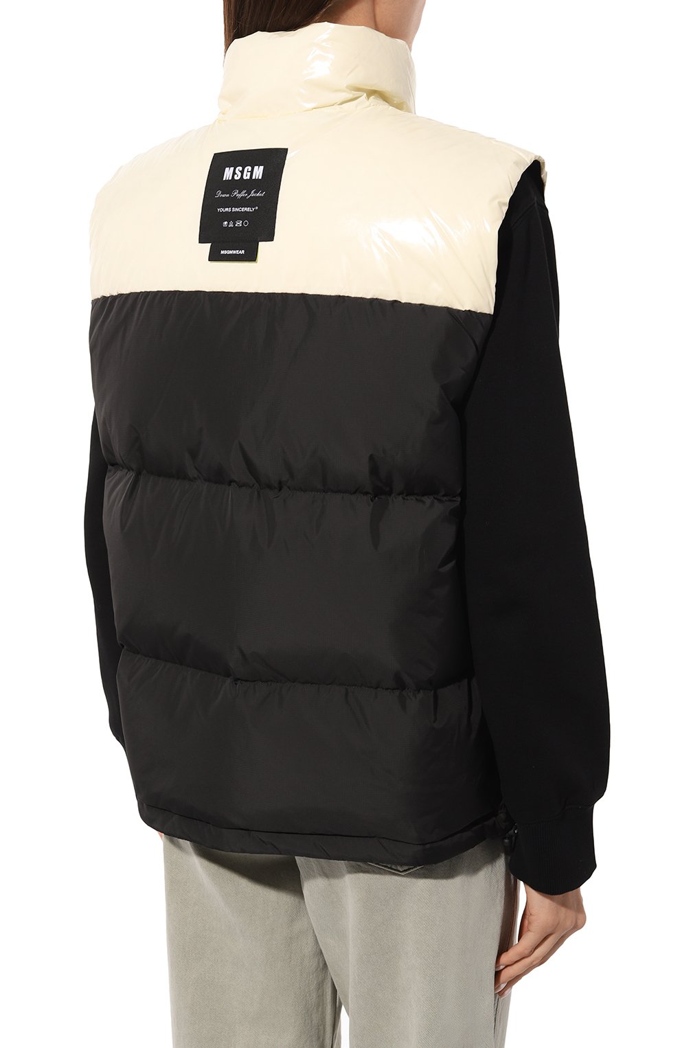 Пуховый жилет MSGM, арт. 3541MDH16/237705, фото 4