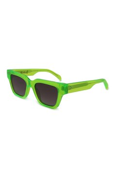 Женские солнцезащитные очки G.O.D. EYEWEAR зеленого цвета, арт. THIRTY FIVE LIME/GREY PURPLE | Фото 1 (Региональные ограничения белый список (Axapta Mercury): Не проставлено; Нос: Не проставлено; Материал: Пластик; Тип очков: С/з; Очки форма: Квадратные; Оптика Гендер: оптика-женское)