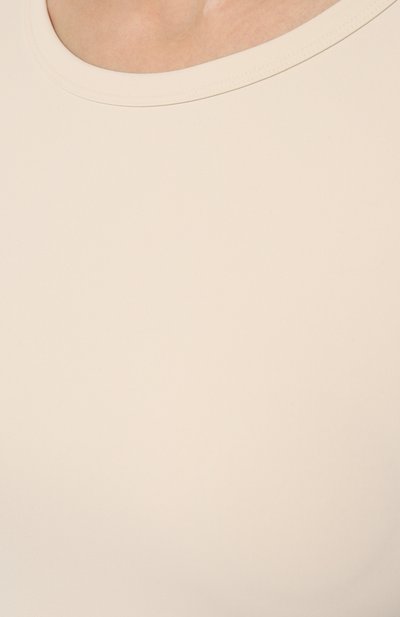 Лонгслив DAILY REMINDER молочного цвета по цене 8390 руб., арт. T003-IVL, фото 5 Лонгслив DAILY REMINDER, арт. T003-IVL, фото 5