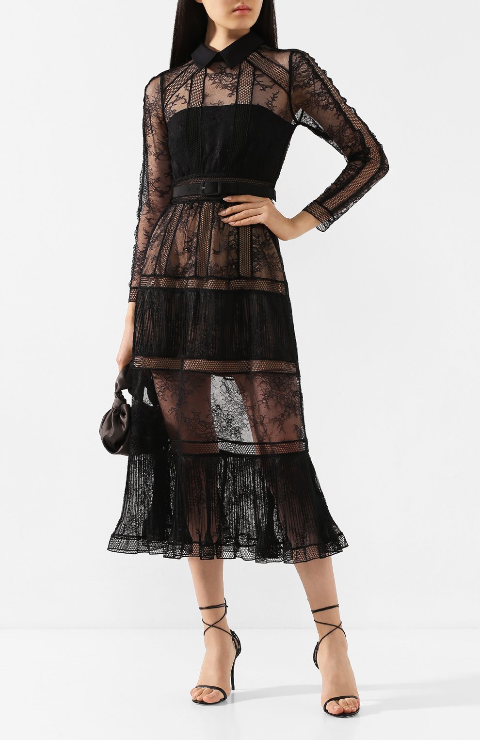 Платье-миди SELF-PORTRAIT, арт. RS20-058M, фото 2