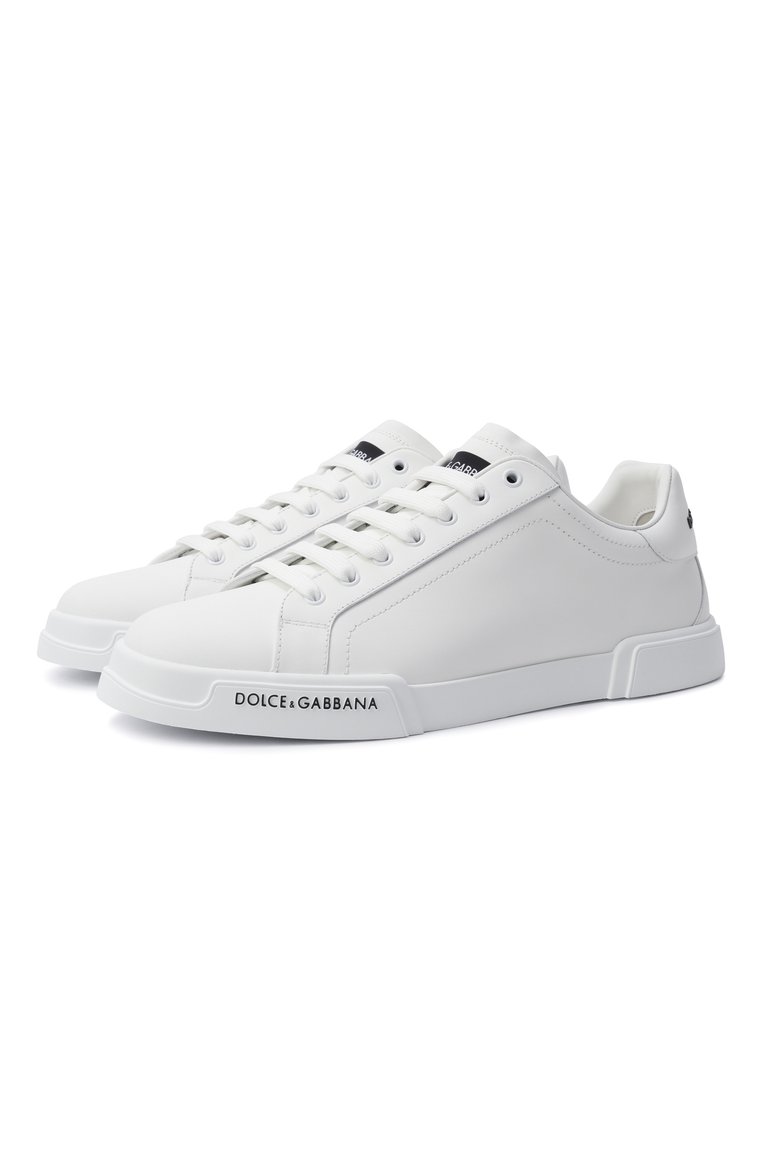 Кожаные кеды portofino light DOLCE & GABBANA, арт. CS2332/AA335, фото 1
