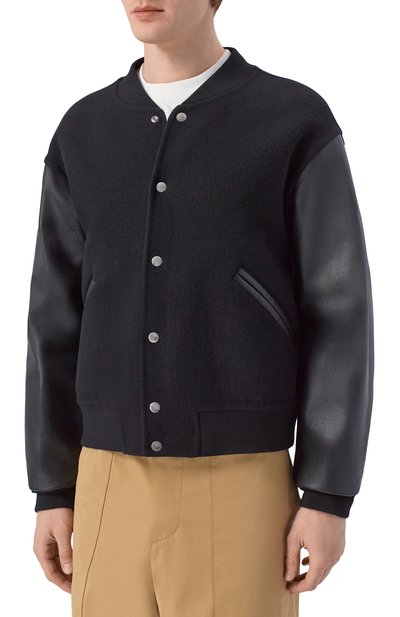 Комбинированный бомбер JIL SANDER, арт. J61SW0039/J40020, фото 3