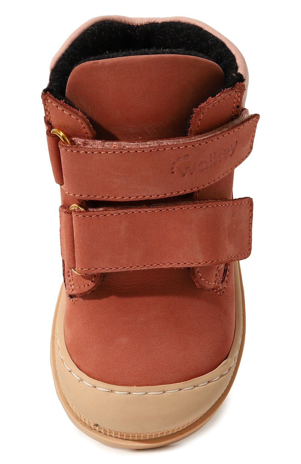 Кожаные ботинки WALKEY розового цвета по цене 15300 руб., арт. Y1A5-42864-1155302/20-24, фото 4 Кожаные ботинки WALKEY, арт. Y1A5-42864-1155302/20-24, фото 4