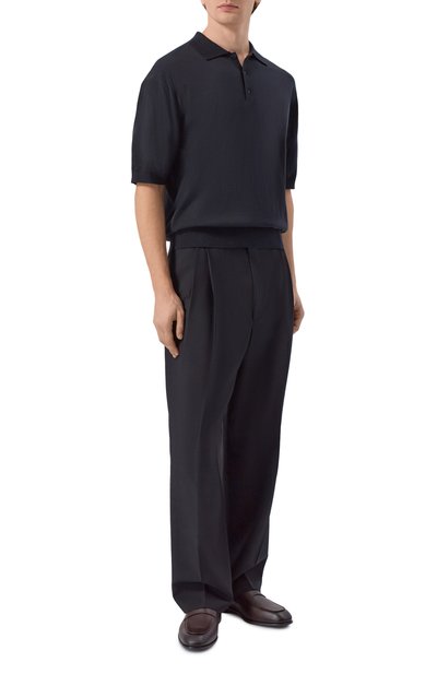 Мужские кожаные пенни-лоферы foster FERRAGAMO, арт. 021668/774