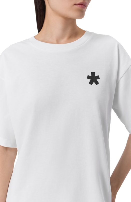 Хлопковое платье Comme des Fuckdown CFABW01574 Белый  CFABW01574 Фото 5