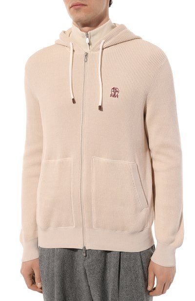 Хлопковый кардиган BRUNELLO CUCINELLI, арт. M2920B2311, фото 3