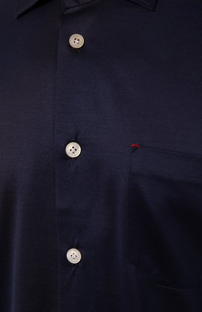 Хлопковая рубашка KITON, арт. UMCNERH0841315, фото 5