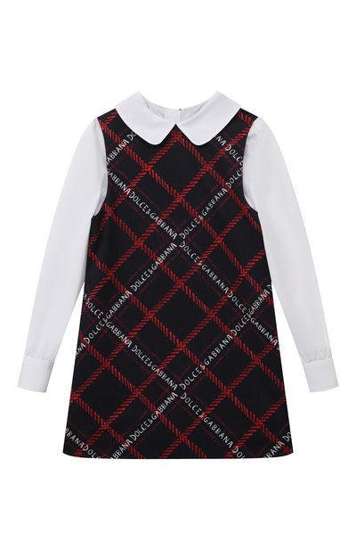 Хлопковое платье DOLCE & GABBANA, арт. L53DL8/G7JI6/8-14