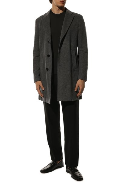 Шерстяное пальто BOSS, арт. 50479597, фото 2