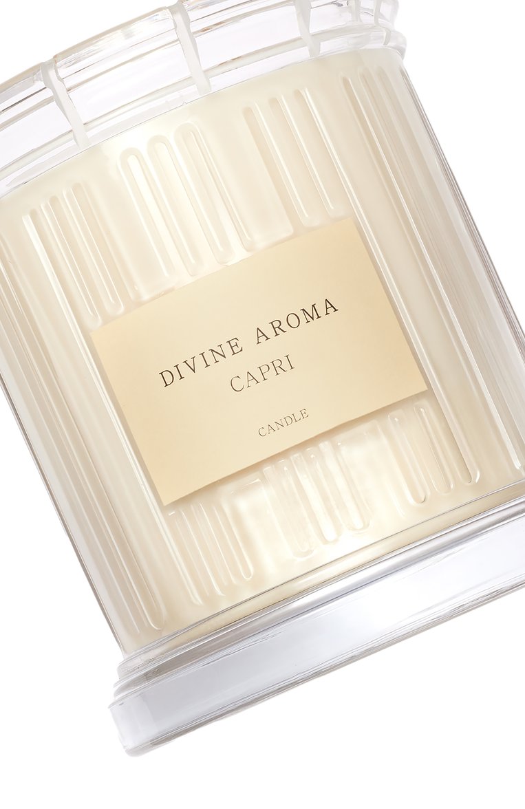 Свеча capri (1300ml) DIVINE AROMA бесцветного цвета, арт. 7930108506292 | Фото 2 (Нос: Не проставлено; Региональные ограничения белый список (Axapta Mercury): Не проставлено; Ограничения доставки: fragile-2, flammable)