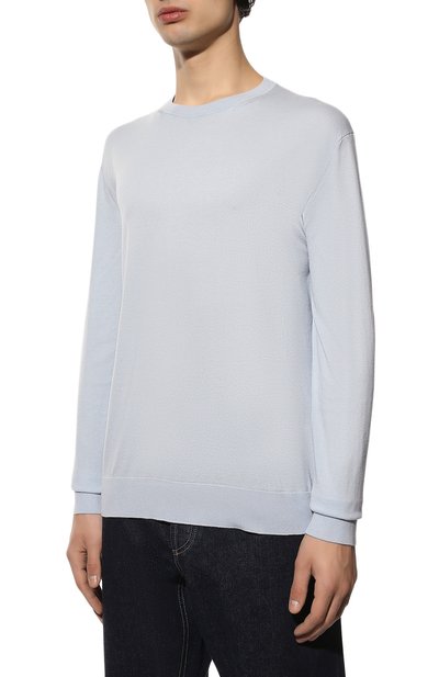 Джемпер из хлопка и кашемира ZEGNA, арт. UZQ90/110, фото 3