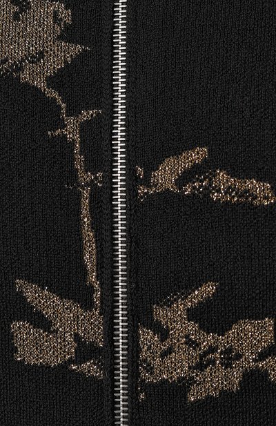 Шерстяной кардиган DRIES VAN NOTEN черного цвета по цене 57900 руб., арт. 192-11215-8726, фото 5 Шерстяной кардиган DRIES VAN NOTEN, арт. 192-11215-8726, фото 5