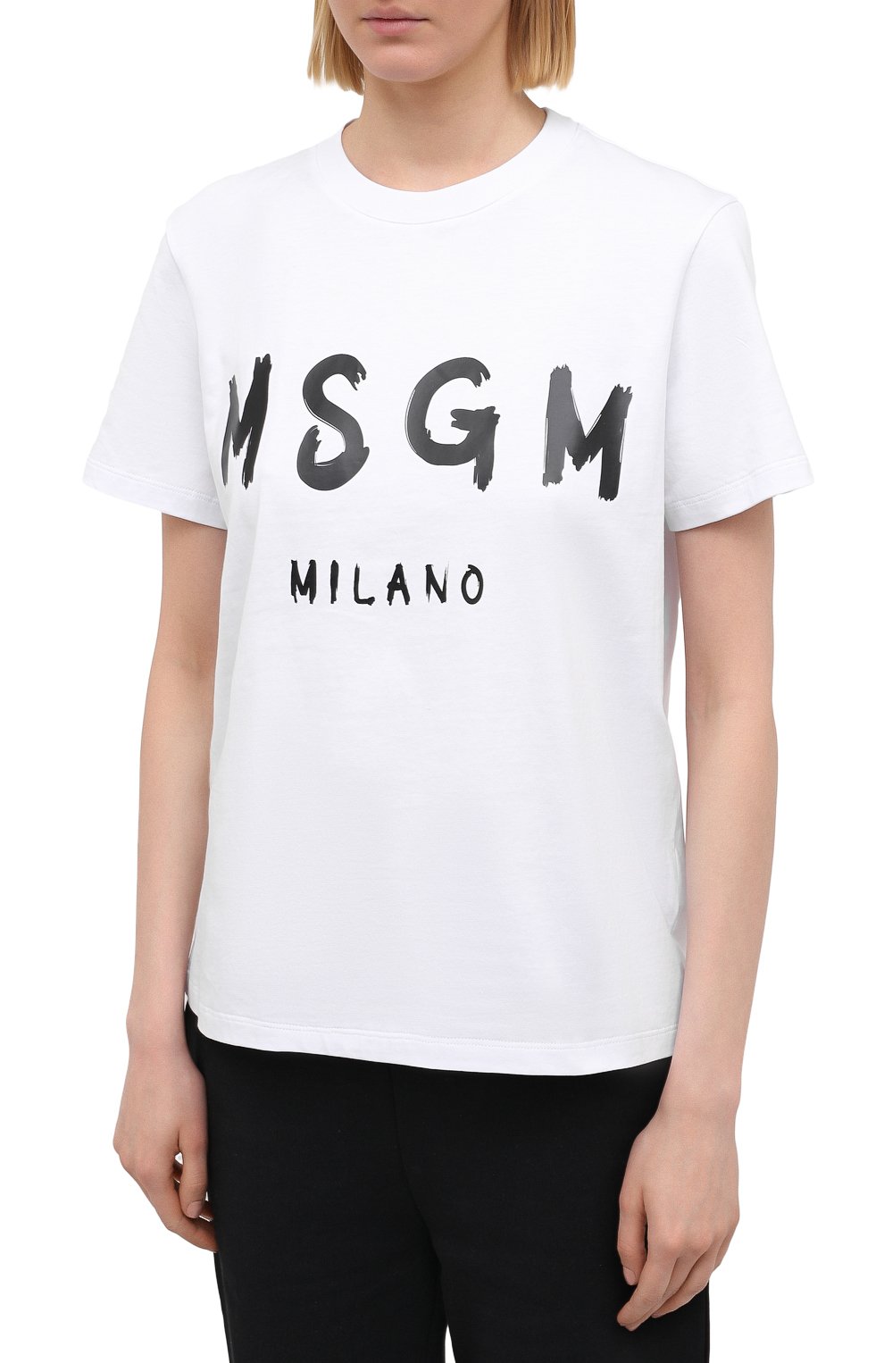 Хлопковая футболка MSGM, арт. 3041MDM60 217298, фото 3