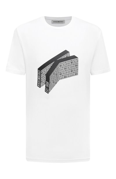 Мужская хлопковая футболка DIRK BIKKEMBERGS, арт. PBMT0248