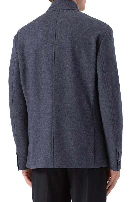 Шерстяной пиджак 12 STOREEZ 134199 Серый  134199 Фото 4