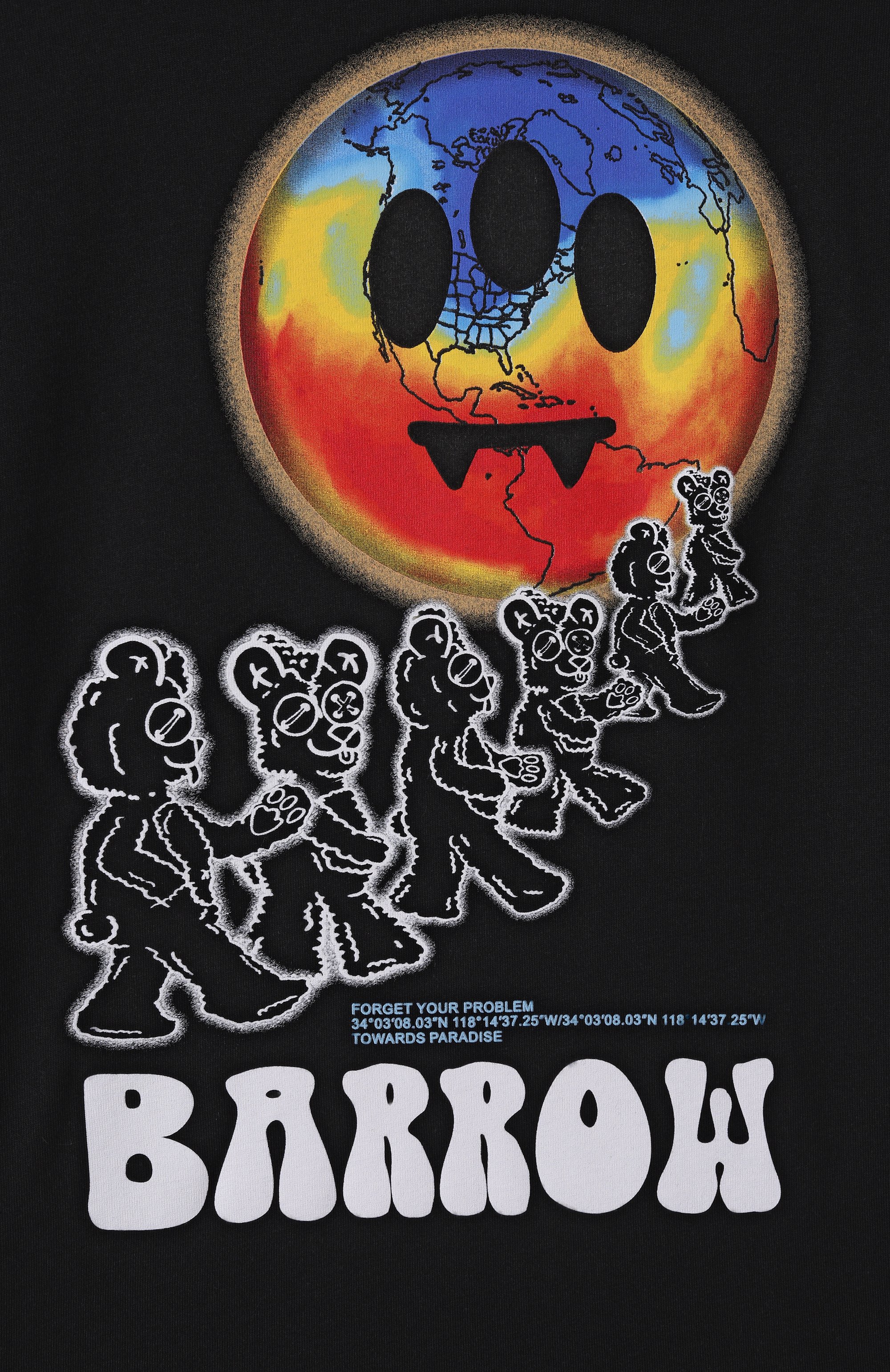 Хлопковая футболка BARROW, арт. S5BKJUTH069, фото 3