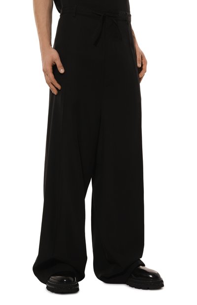 Брюки BALENCIAGA черного цвета по цене 186500 руб., арт. 809134/TR037, фото 3 Брюки BALENCIAGA, арт. 809134/TR037, фото 3