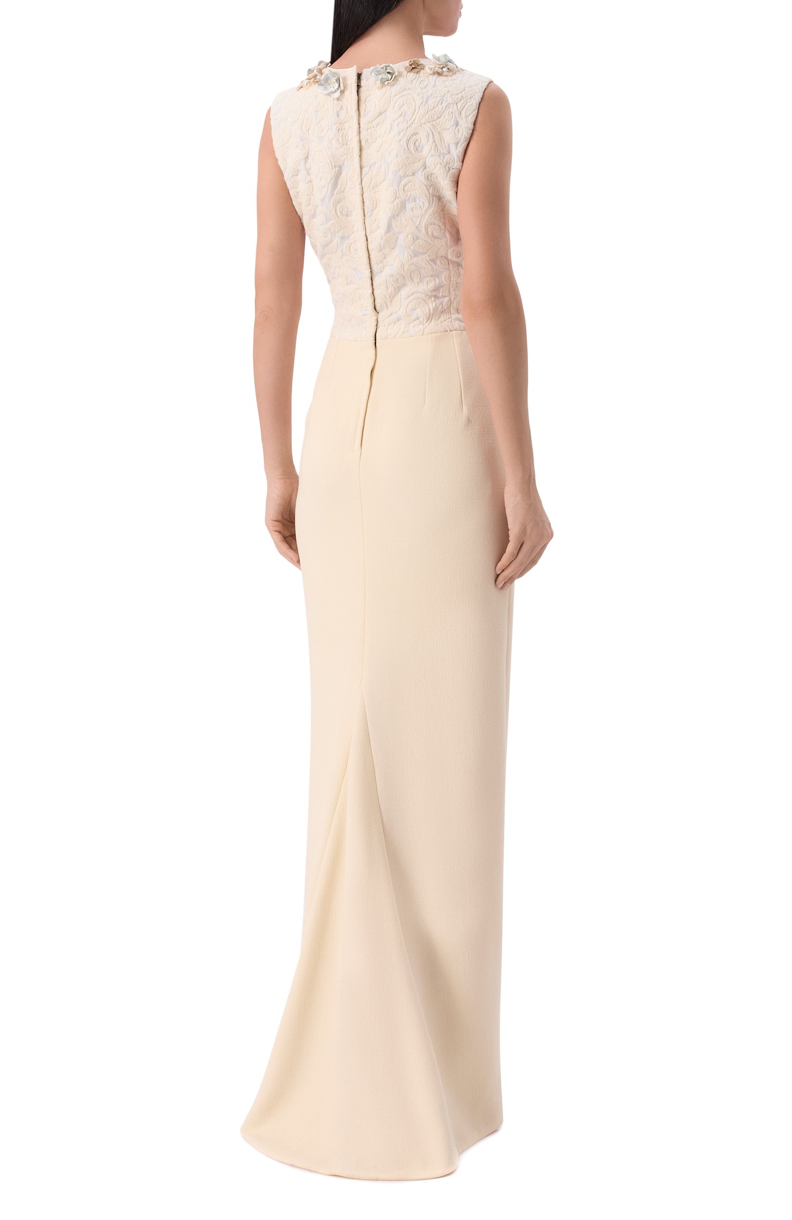 Платье из шерсти и шелка DOLCE & GABBANA, арт. 0102/I60X4W/GDC12, фото 3