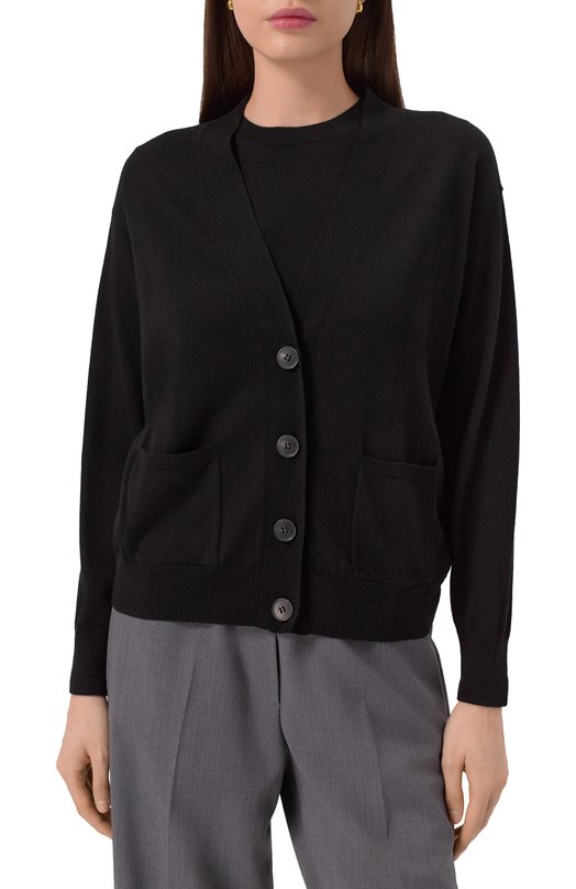 Комплект из кардигана и джемпера Weekend Max Mara F/DE_0D_CA/N0 Чёрный  F/DE_0D_CA/N0 Фото 3
