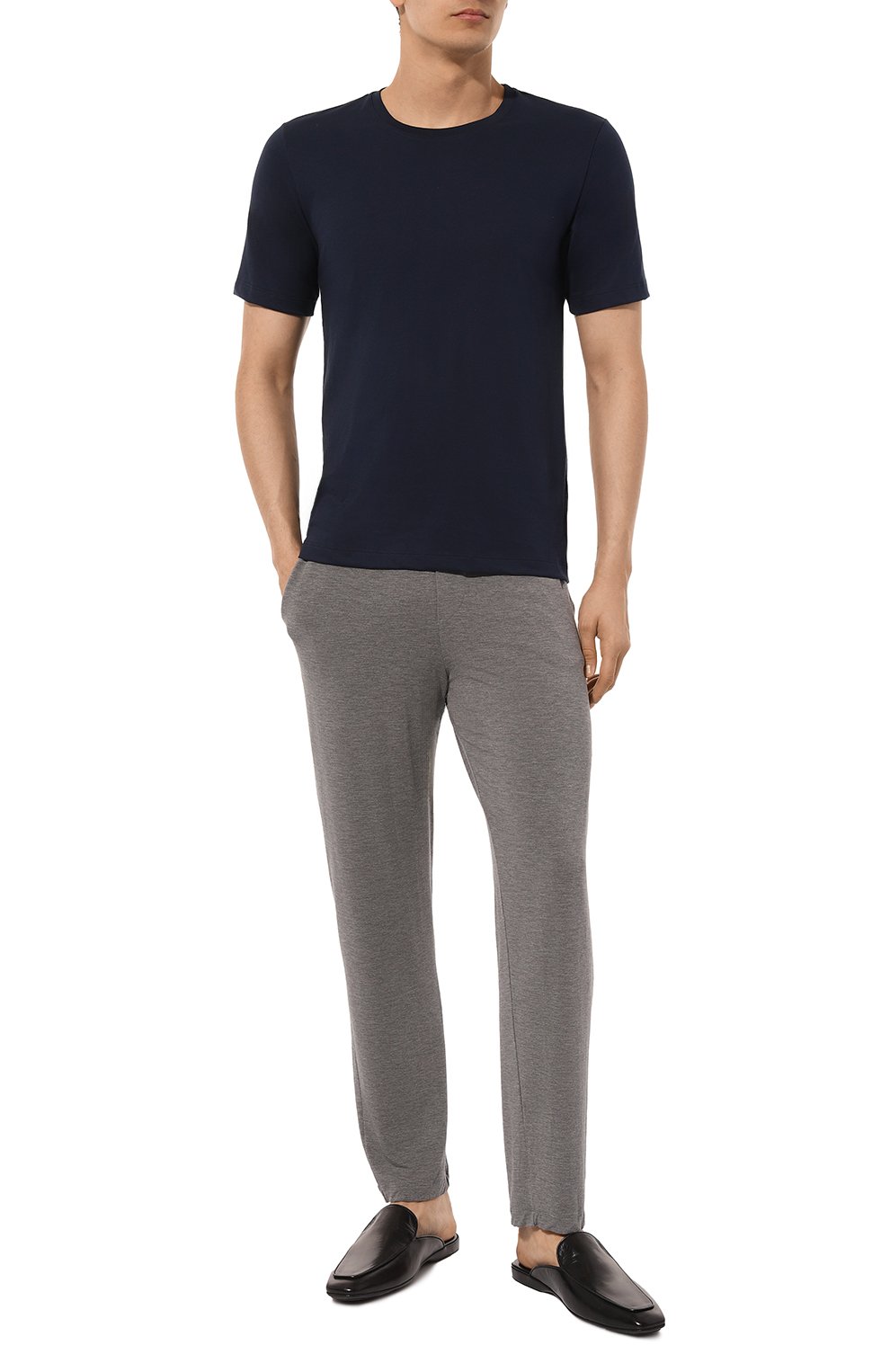 Хлопковая футболка HANRO, арт. 075050, фото 2