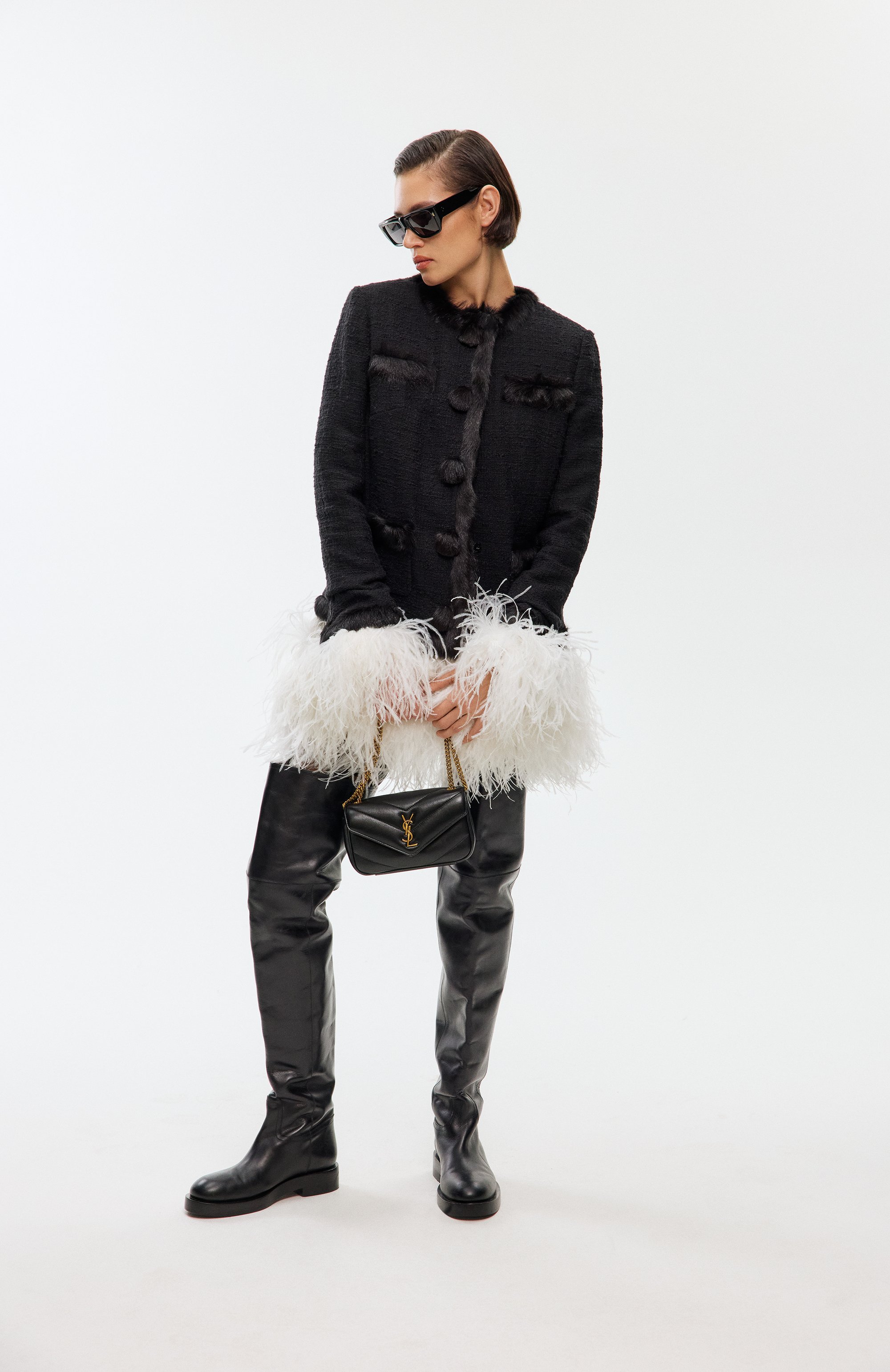 Сумка loulou mini SAINT LAURENT, арт. 821749/AAEAX, фото 8