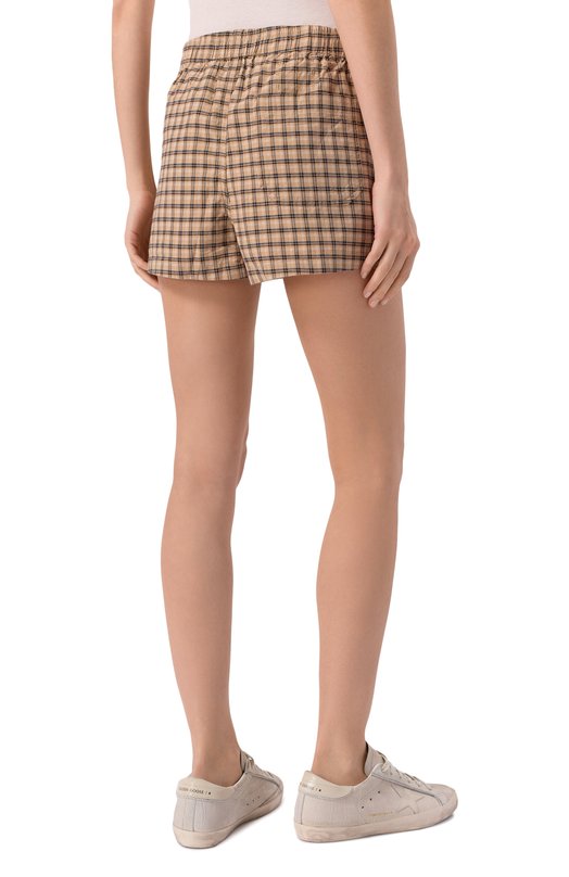 Хлопковые шорты Ksubi WFA25WA006 Бежевый  WFA25WA006 Фото 4