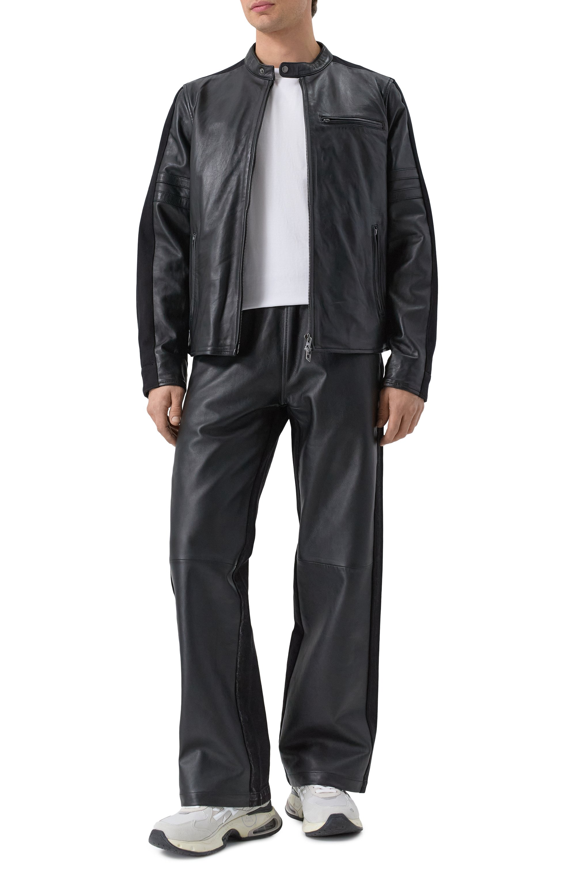 Комбинированная куртка DIESEL, арт. A16263/0SLBJ, фото 2