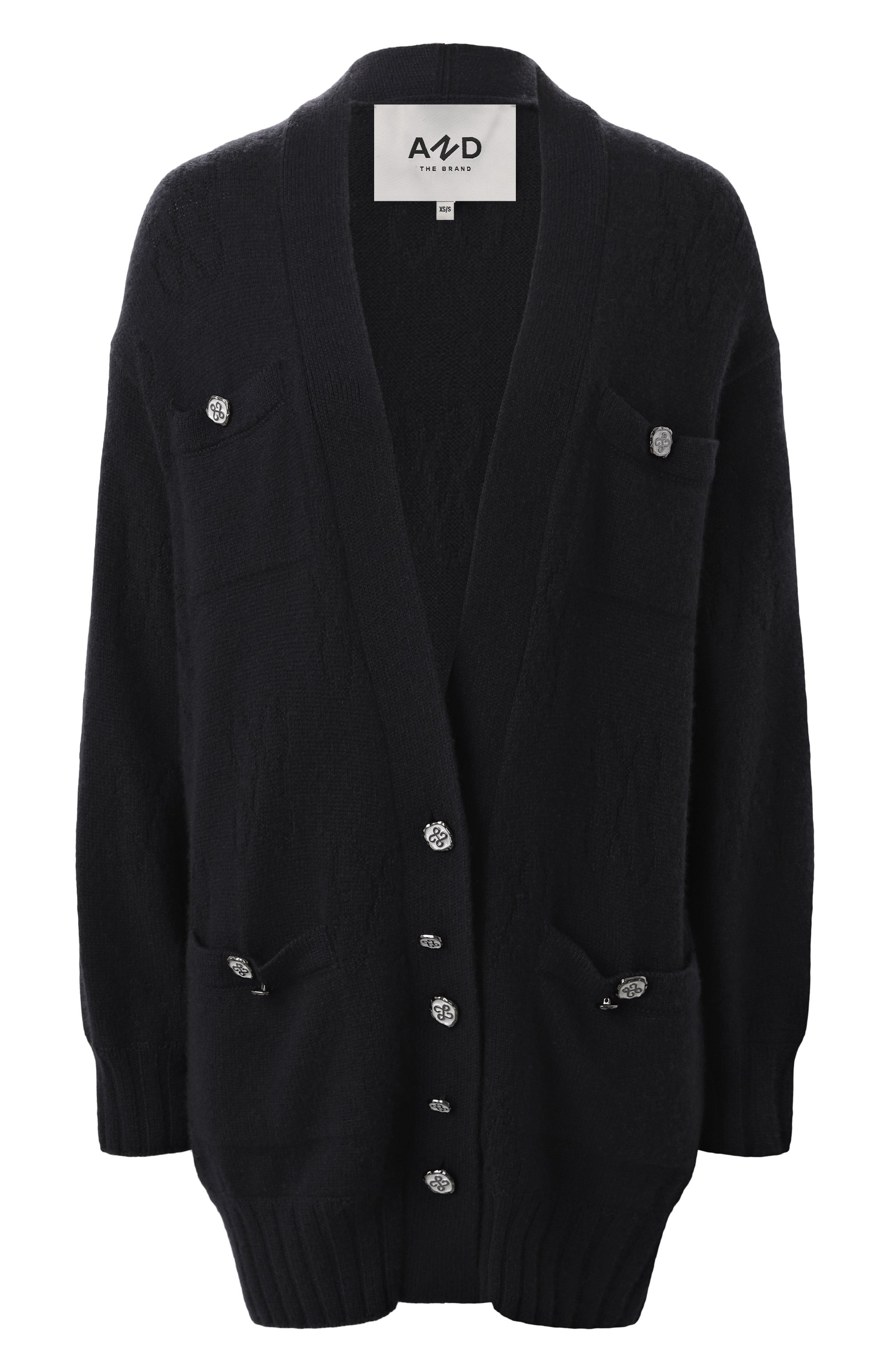 Кашемировый кардиган AND THE BRAND, арт. W25-CG030-1001-499, фото 1