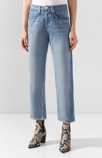 Джинсы RAG AND BONE синего цвета по цене 38050 руб., арт. WDD19F2660I9CS, фото 3 Джинсы RAG AND BONE, арт. WDD19F2660I9CS, фото 3