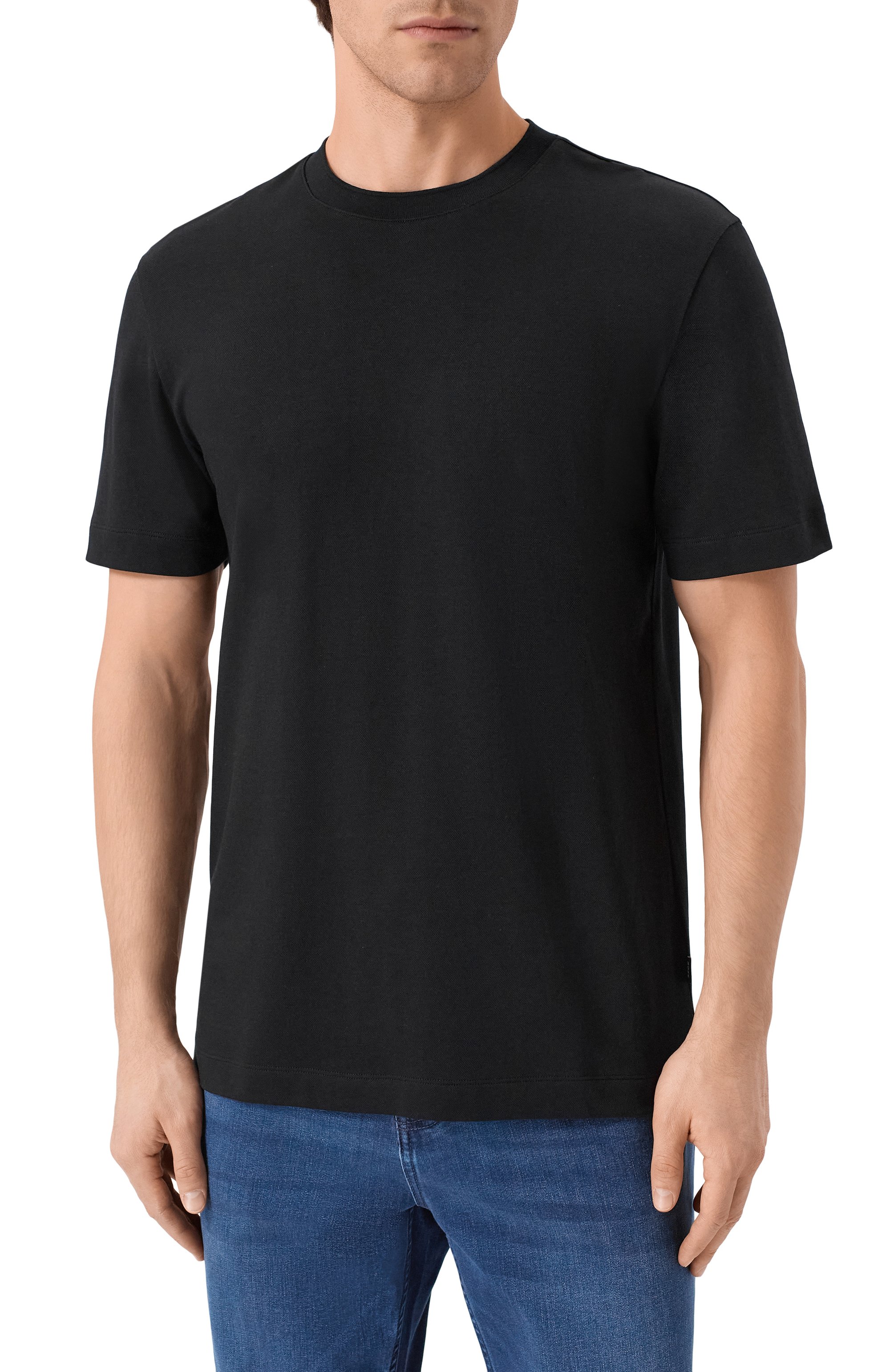 Футболка из лиоцелла и хлопка BOSS, арт. 50555102, фото 3