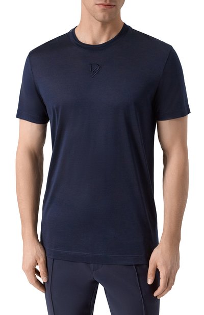 Шелковая футболка DOLCE & GABBANA, арт. G8RN8Z/FU75F, фото 3