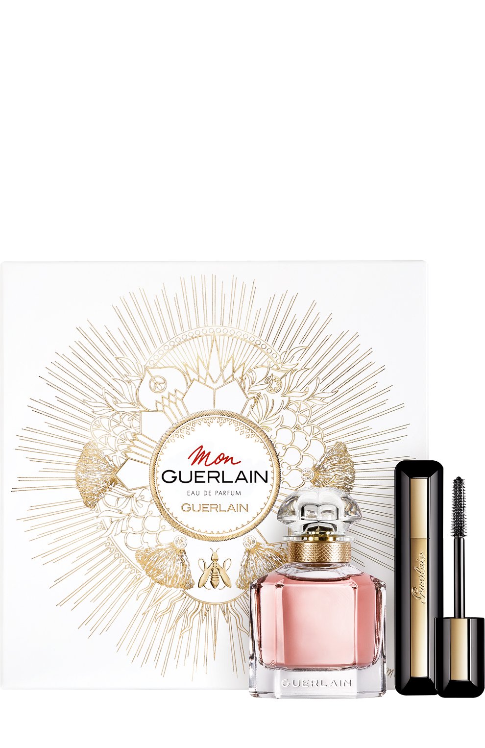 Набор: парфюмерная вода + тушь для ресниц GUERLAIN бесцветного цвета по цене 7590 руб., арт. G013379, фото 1 Набор: парфюмерная вода + тушь для ресниц GUERLAIN, арт. G013379, фото 1