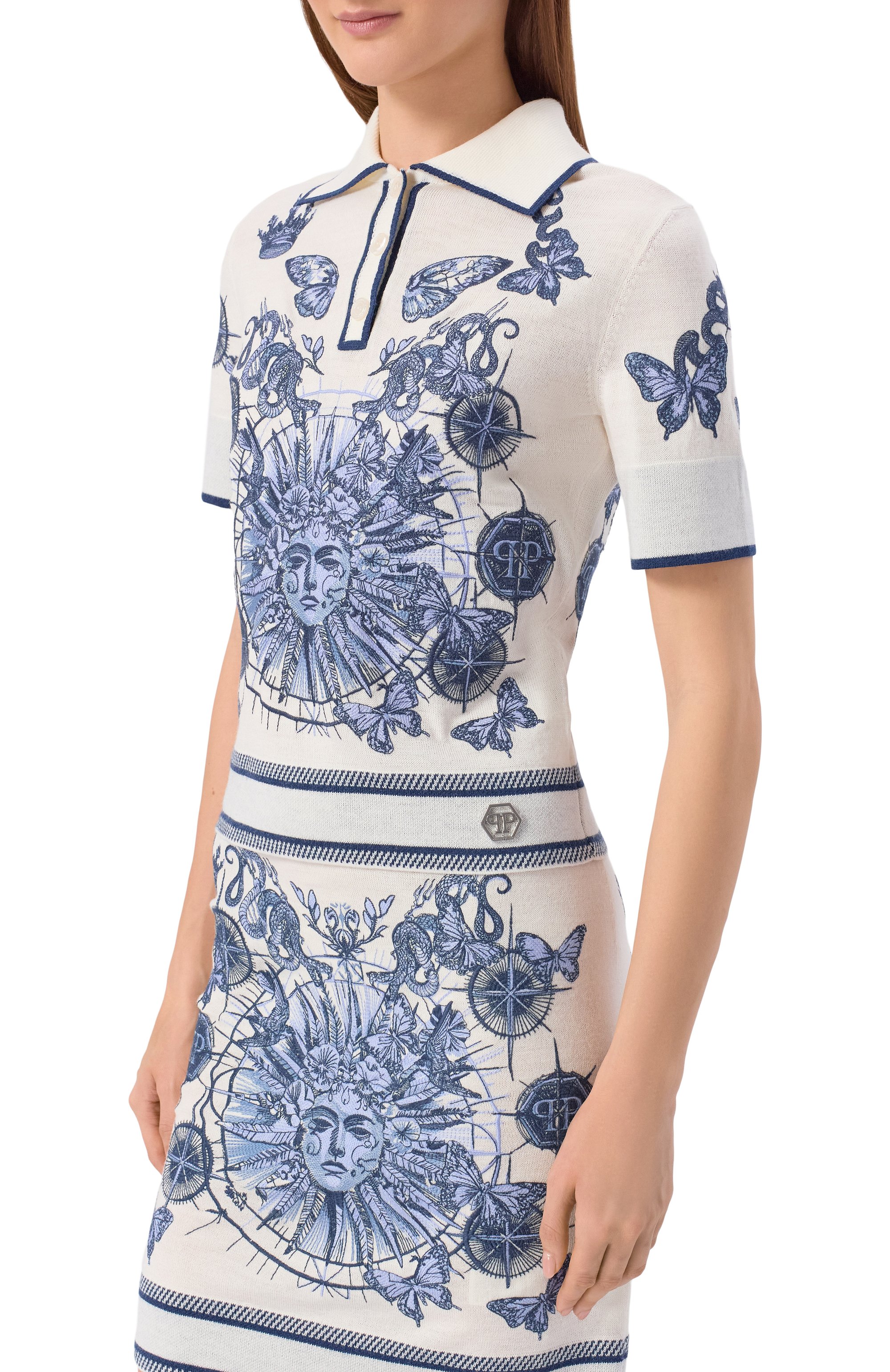 Поло PHILIPP PLEIN, арт. SAFC WKK0303 PKN002N, фото 3