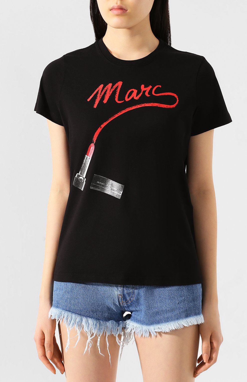 Хлопковая футболка MARC JACOBS (THE), арт. C6000034, фото 3