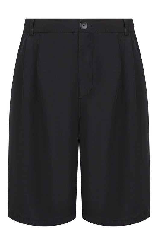 Шорты из вискозы и льна Andrea Ya'aqov 26MSFT39B Чёрный 26MSFT39B