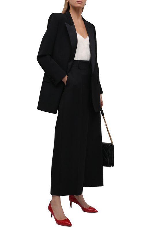 

Туфли Dihan из кожи крокодила Ralph Lauren, Красный