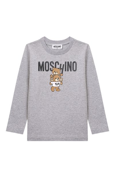 Хлопковый лонгслив MOSCHINO, арт. HU000W/LAA01/10-14