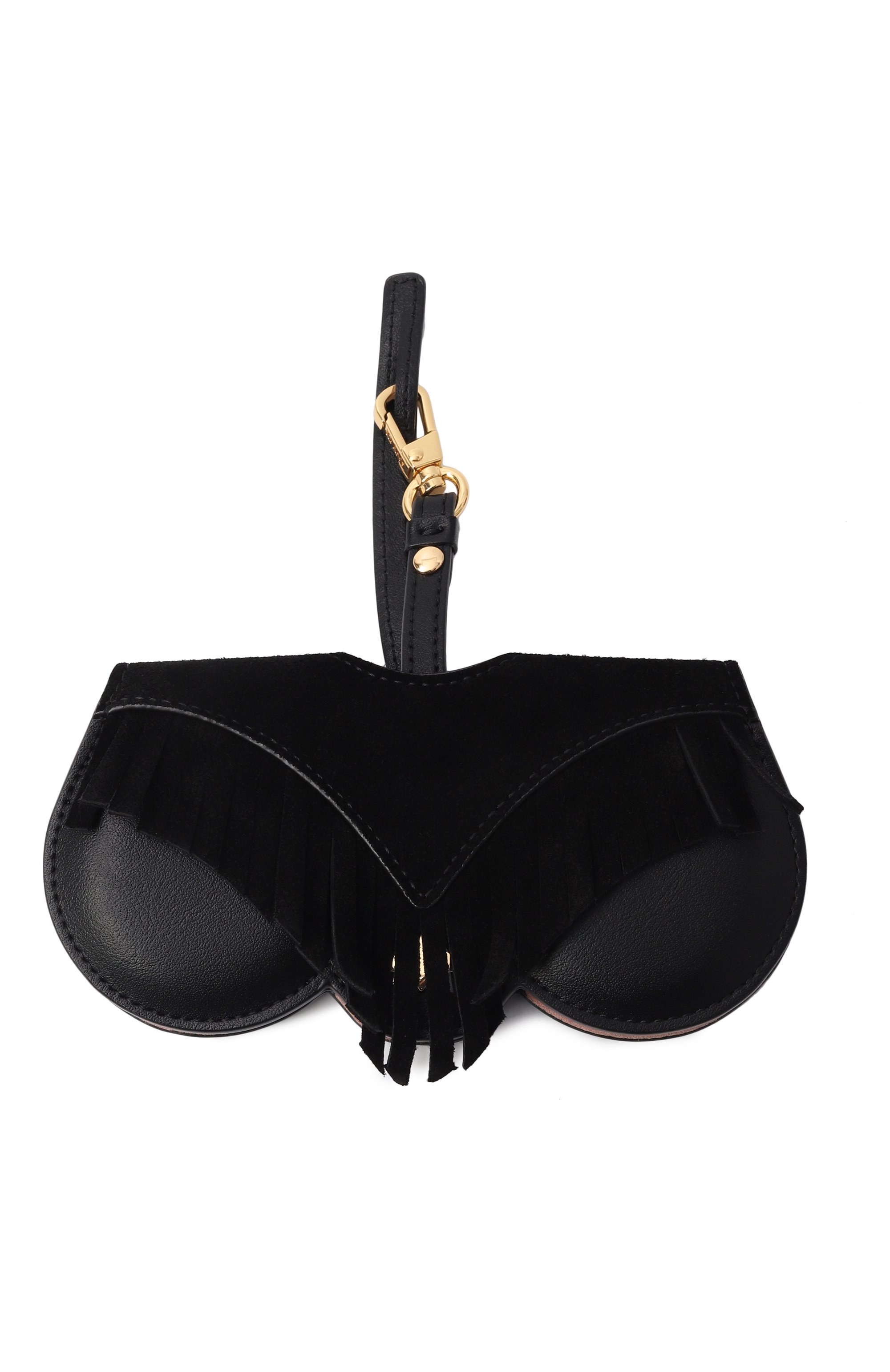 Футляр для очков ANY DI черного цвета по цене 13150 руб., арт. SP101652 BLACK FRINGES, фото 1 Футляр для очков ANY DI, арт. SP101652 BLACK FRINGES, фото 1