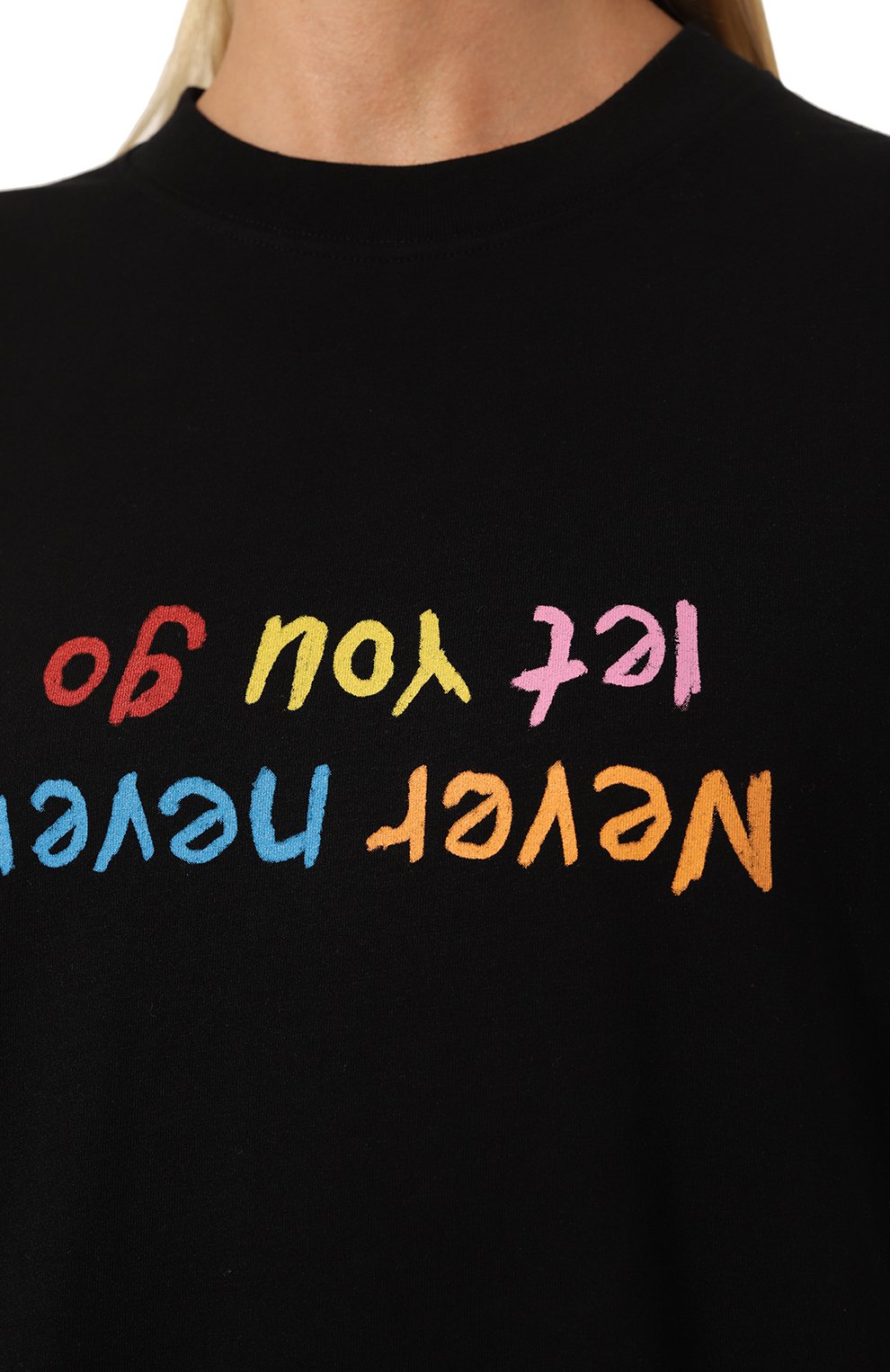 Хлопковая футболка VETEMENTS, арт. UE54TR480B, фото 5