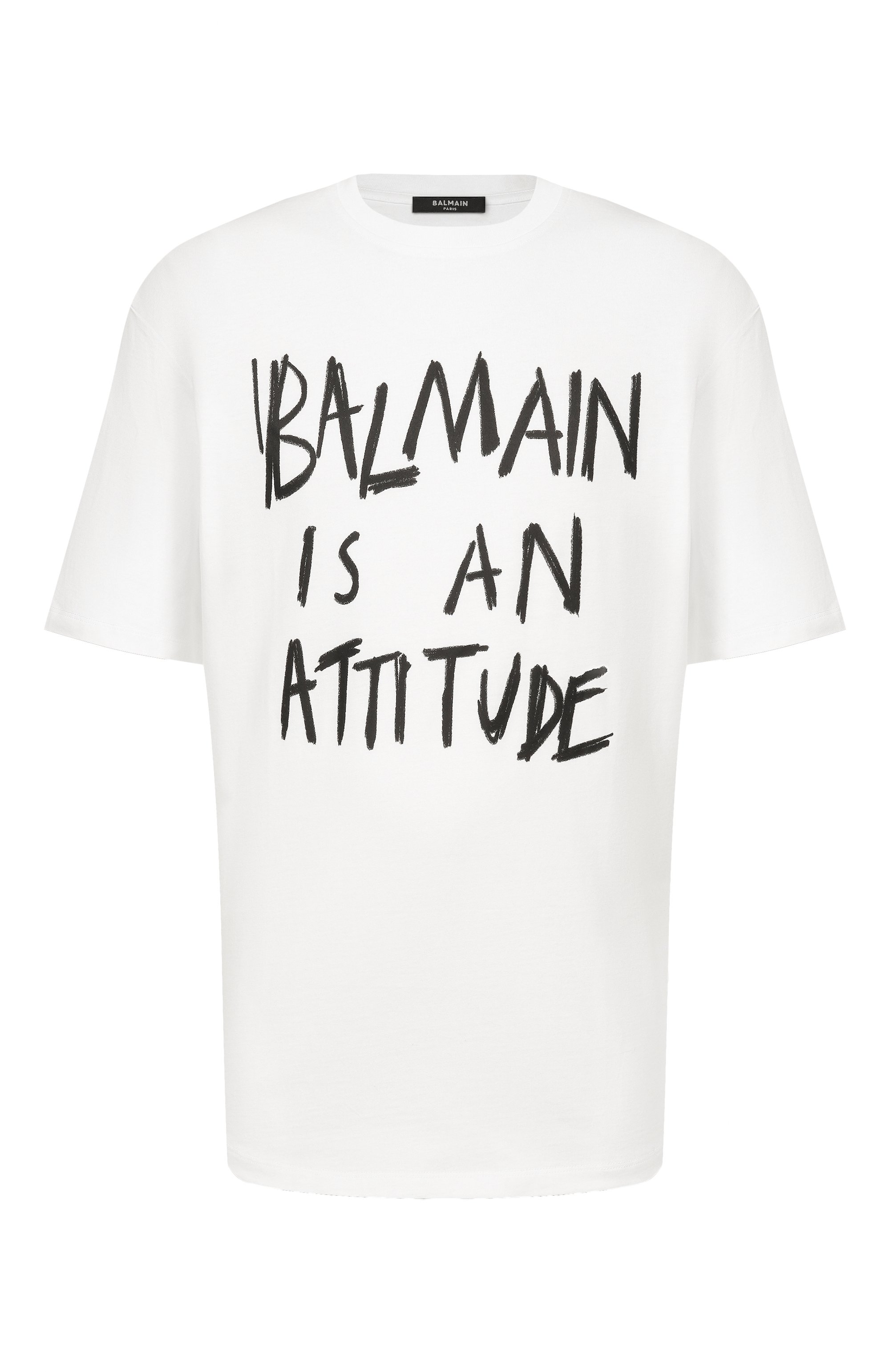 Хлопковая футболка BALMAIN, арт. GH1EG225/GF40, фото 1