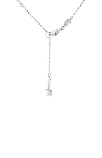 Колье matrix SWAROVSKI серебряного цвета по цене 66200 руб., арт. 5692416, фото 4 Колье matrix SWAROVSKI, арт. 5692416, фото 4