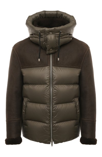 Комбинированная дубленка DRM, арт. DRM5049/D1863, фото 1