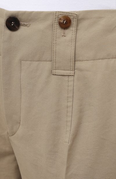 Хлопковые брюки CHLOÉ, арт. CHC21SPA41047, фото 5