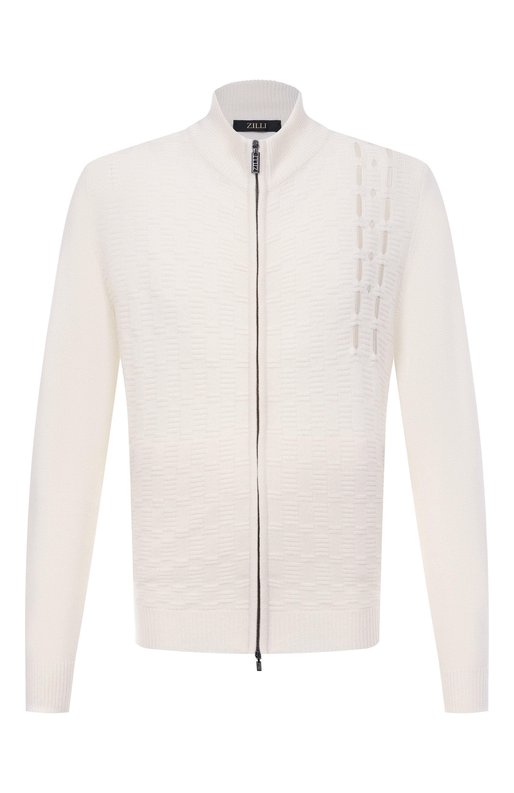 Кашемировый кардиган ZILLI кремового цвета по цене 240000 руб., арт. KZMC01M0350VLST00, фото 1 Кашемировый кардиган ZILLI, арт. KZMC01M0350VLST00, фото 1