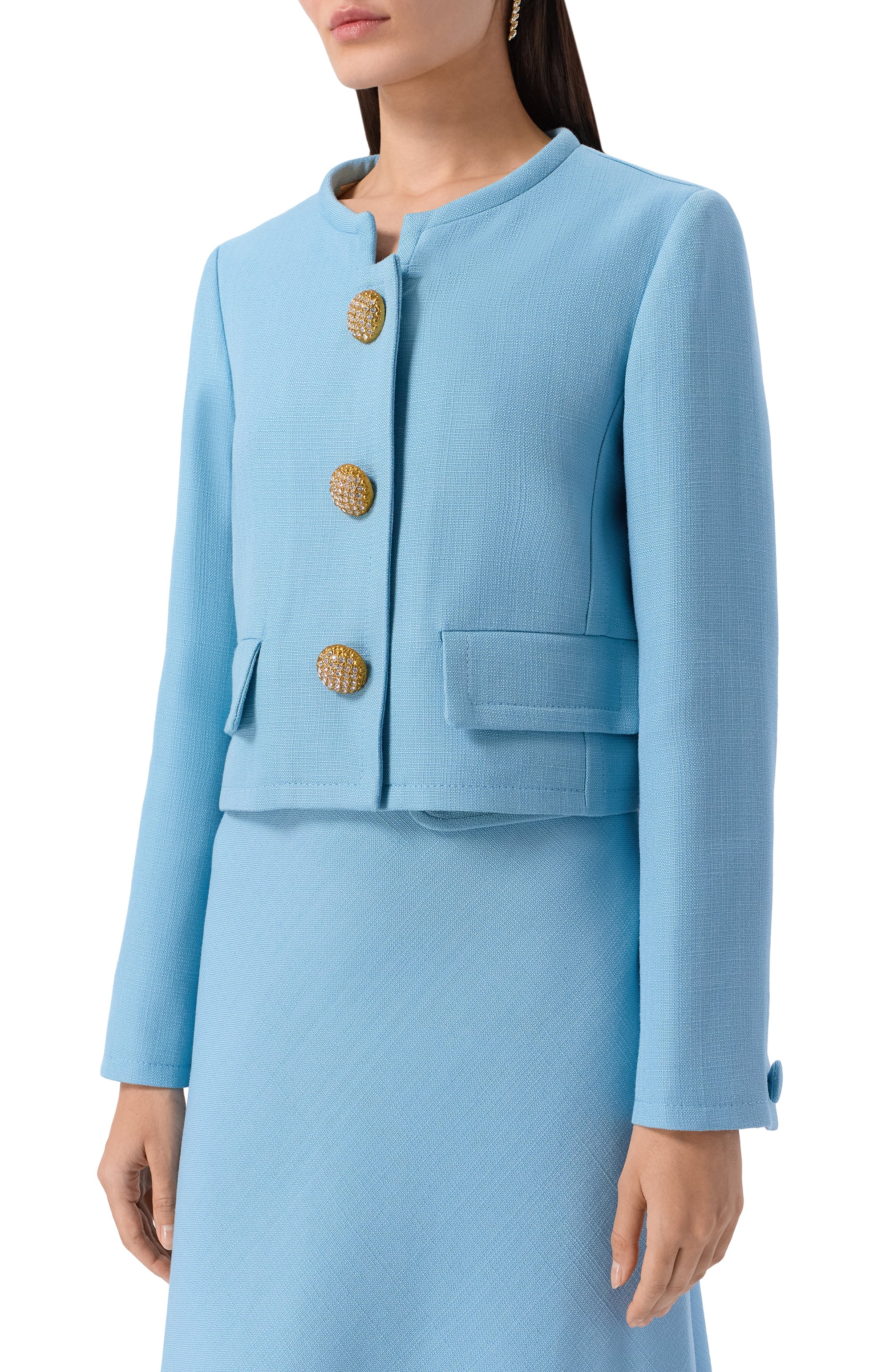 Жакет из вискозы VALENTINO, арт. 7B3CE4K0/98T, фото 3