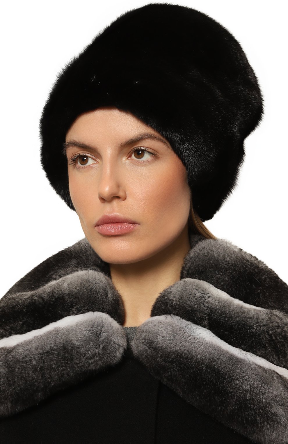 Меховая шапка мелания из норки FURLAND, арт. 0217400110128600676, фото 2