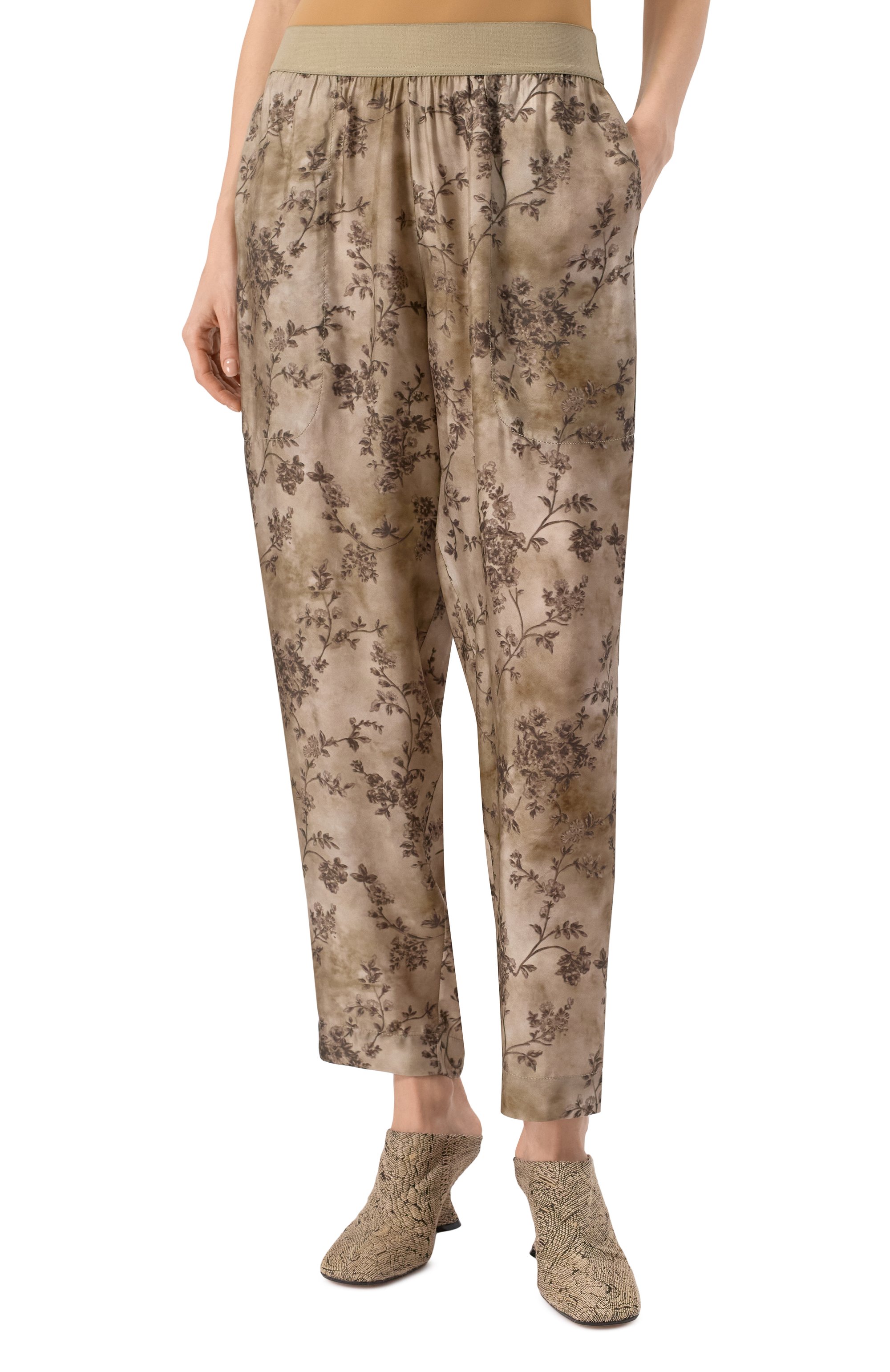 Брюки UMA WANG бежевого цвета по цене 95900 руб., арт. S2 W UW3006, фото 3 Брюки UMA WANG, арт. S2 W UW3006, фото 3