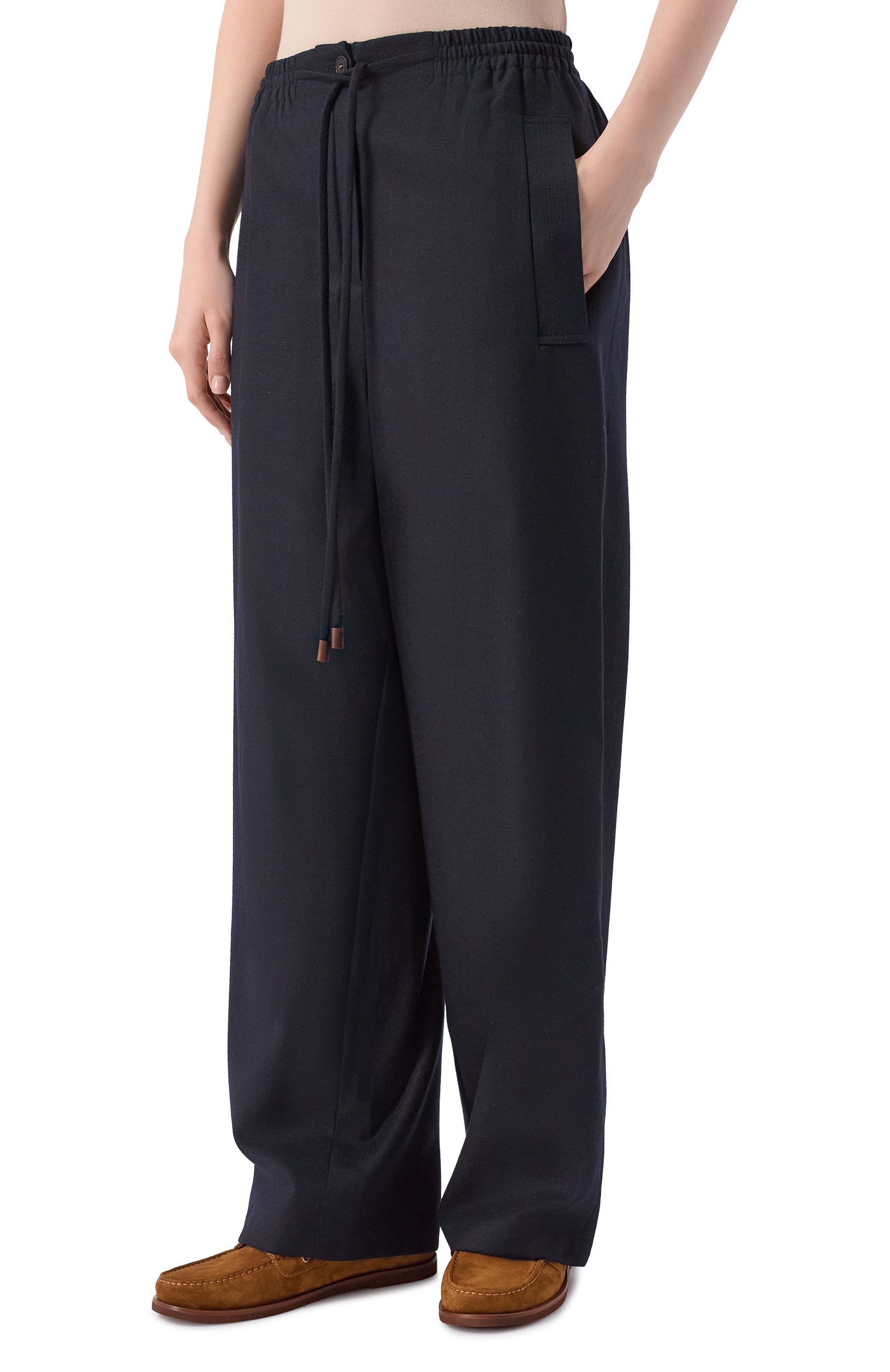 Шерстяные брюки LE17SEPTEMBRE, арт. LS2579PT002ENA, фото 3